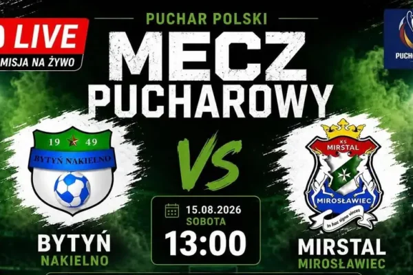 Puchar Polski na żywo: Mirstal Mirosławiec zagra w sobotę – transmisja online
