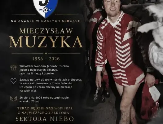 Pożegnanie Mieczysława Muzyki – legendy Jedności Tuczno