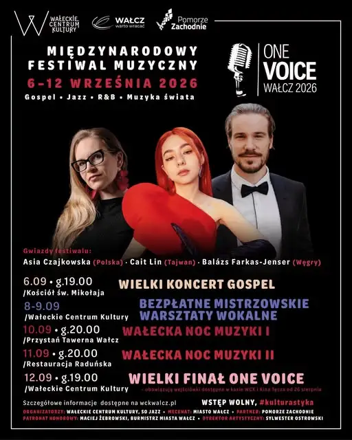 Wałecka Noc Muzyki II – wyjątkowe wydarzenie w ramach festiwalu One Voice