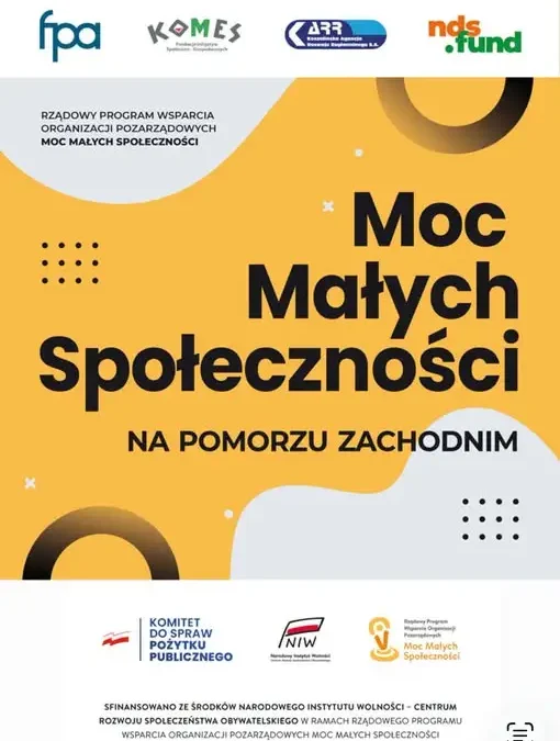 Nawet 9 000 zł na lokalne inicjatywy – trwa nabór w projekcie „Moc Małych Społeczności”