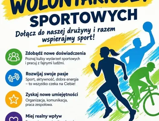 Szkoła Podstawowa nr 4 w Wałczu szuka wolontariuszy sportowych