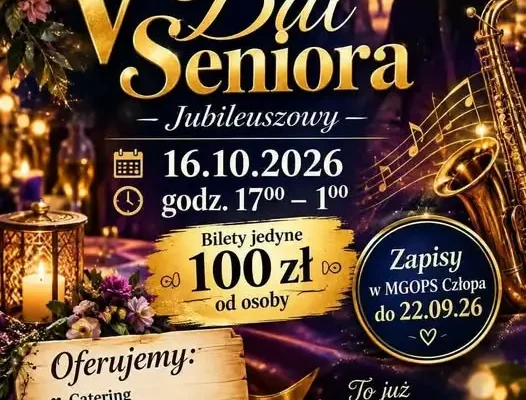 V Bal Seniora w Człopie – jubileuszowa edycja już 16 października