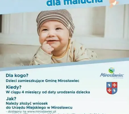 Mirosławiecka Wyprawka dla Malucha – wsparcie dla noworodków z gminy
