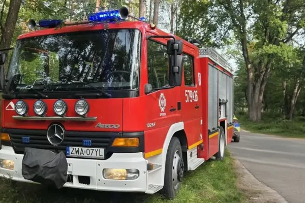 OSP Tuczno interweniowała przed Krępą Krajeńską. Brak ZRM opóźnił pomoc