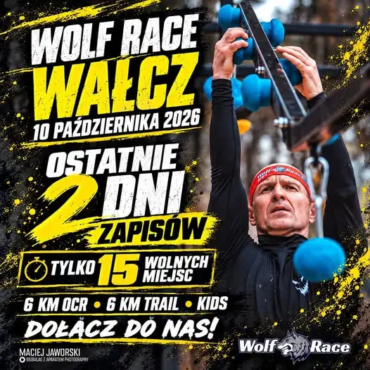 Wolf Race w Wałczu – ostatnie 2 dni zapisów na finał sezonu OCR